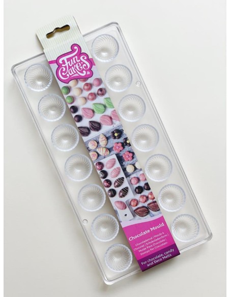 MOLDE BOMBÓN TWIST GIRL POLIESTIRENO - FUNCAKES