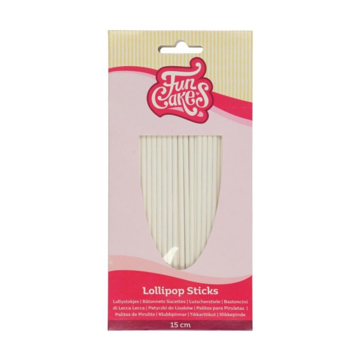 PALITOS PIRULETAS O CHUPA CHUPS 50UDS - FUNCAKES