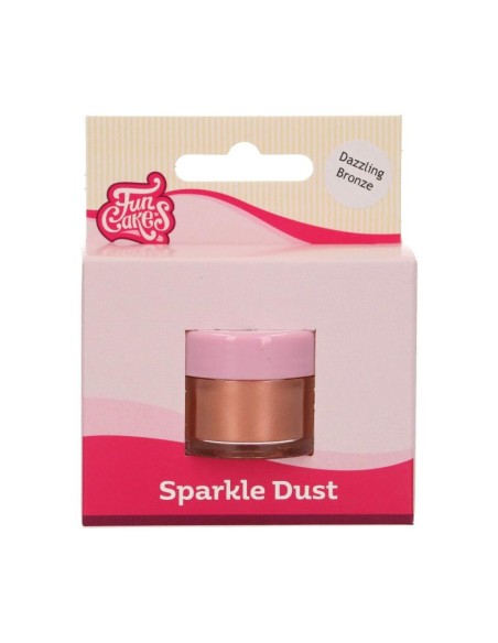 PURPURINA EN POLVO BRONCE - FUNCAKES