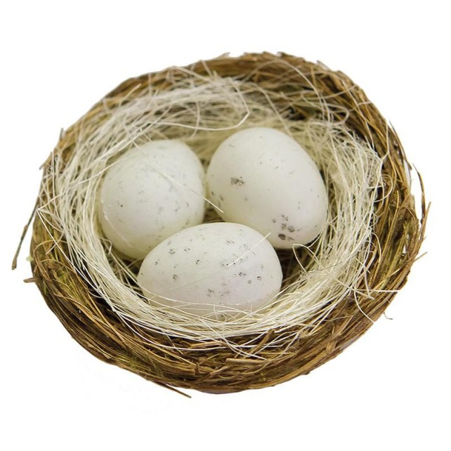NIDO CON HUEVOS DE PASCUA - ARTIPAS