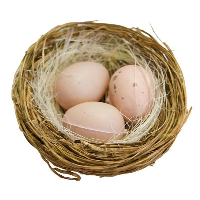 NIDO CON HUEVOS DE PASCUA - ARTIPAS