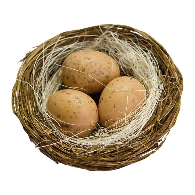 NIDO CON HUEVOS DE PASCUA - ARTIPAS
