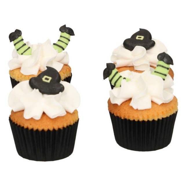 SET DECORACIONES AZUCAR BRUJA  - FUNCAKES