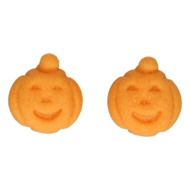 SET DECORACIONES FONDANT CALABAZA  - FUNCAKES