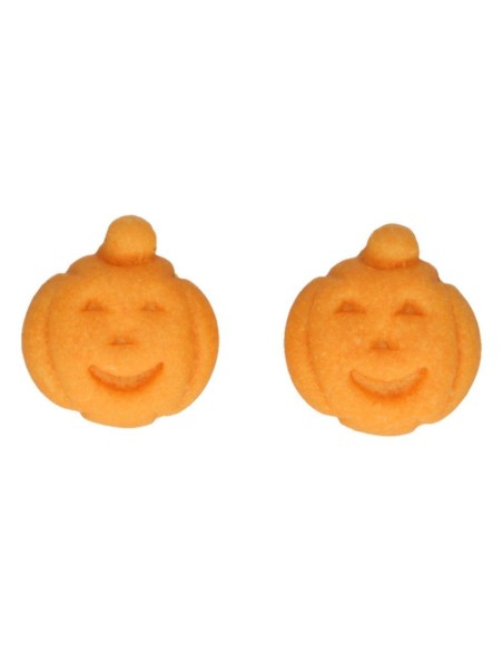 SET DECORACIONES FONDANT CALABAZA  - FUNCAKES
