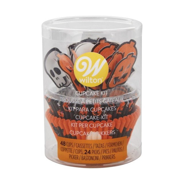 SET CAPSULAS MUFFINS HALLOWEEN - WILTON