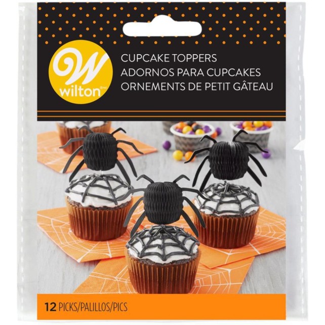 TOPPER ARAÑA 12UD - WILTON