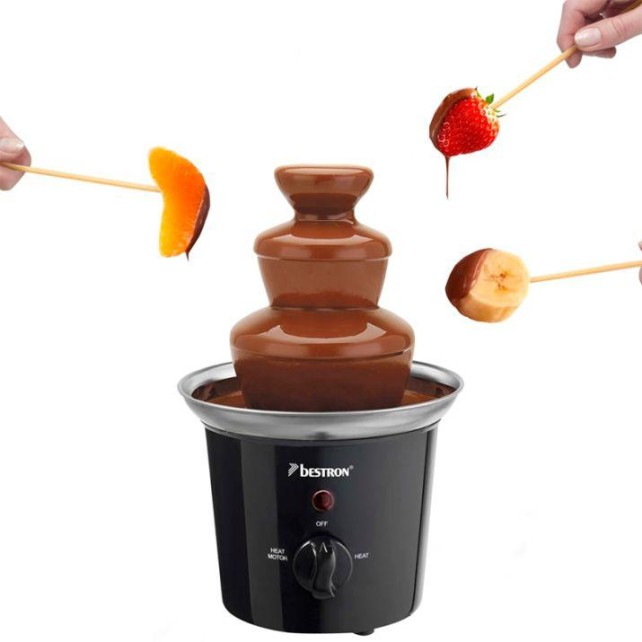 FUENTE DE CHOCOLATE NEGRA 60W - BESTRON