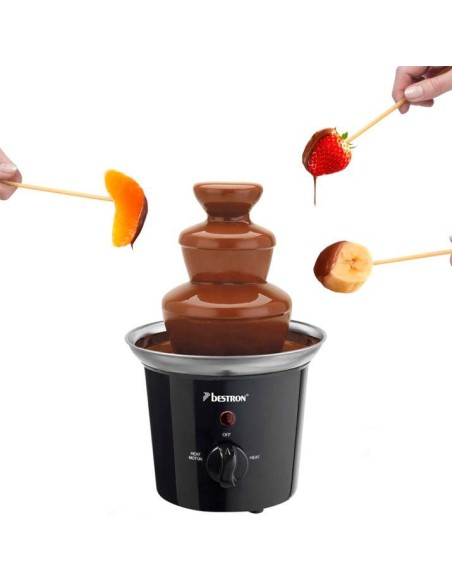 FUENTE DE CHOCOLATE NEGRA 60W - BESTRON