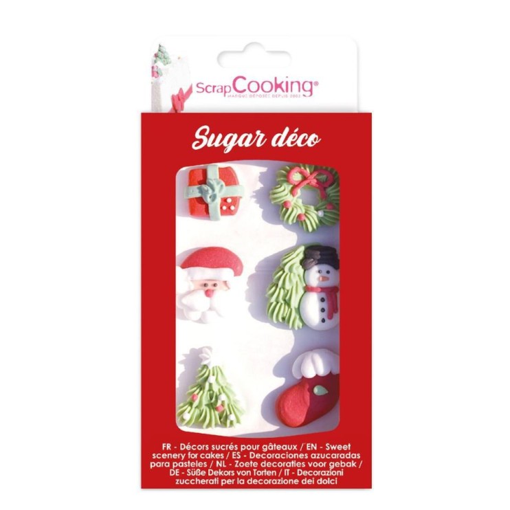 DECORACIONES DE AZUCAR NAVIDAD - SCRAPCOOKING