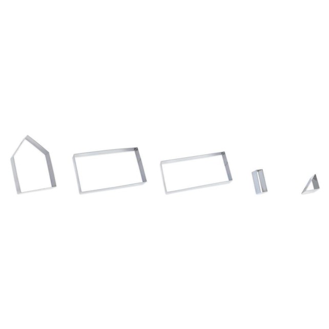 CORTADORES CASITA DE JENGIBRE SET/8 - SCRAPCOOKING
