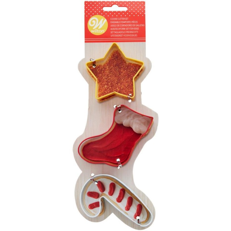 CORTADORES GALLETAS CALCETIN SET 3 - WILTON 2
