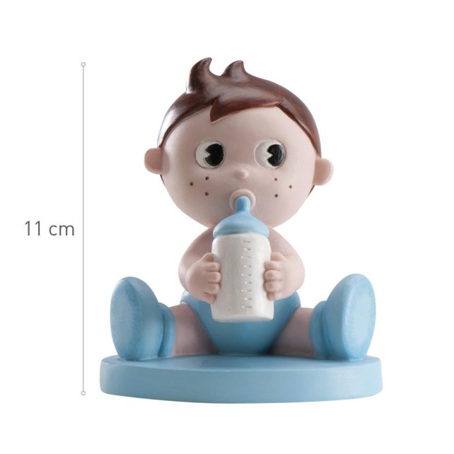 NIÑO BAUTIZO BIBERON 11CM - DEKORA