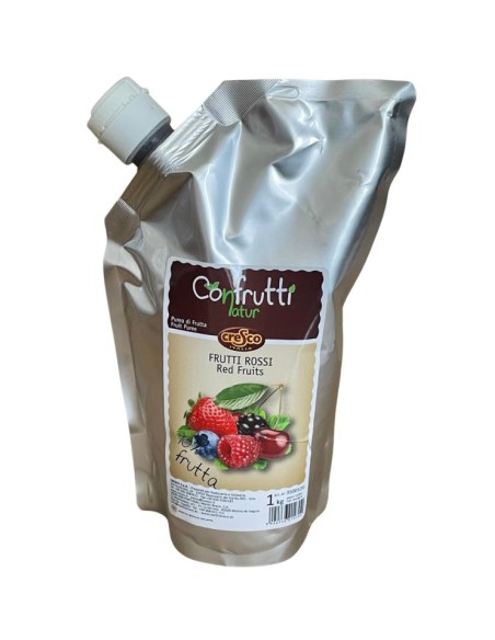 PURÉ DE FRUTOS ROJOS 90  1KG - CRESCO