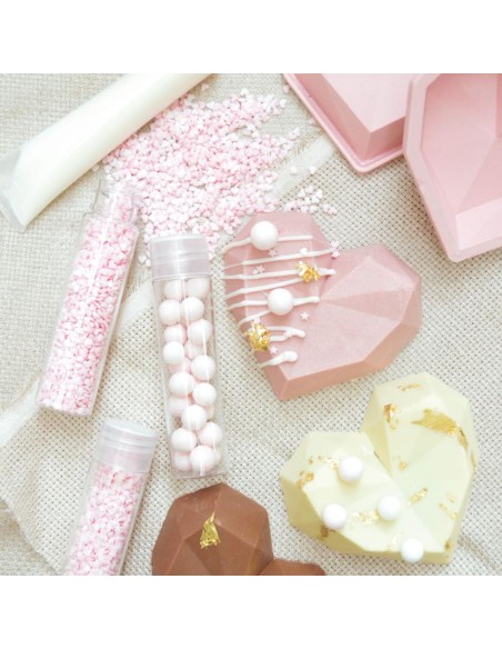 MOLDE SILICONA CORAZONES - SCRAPCOOKING