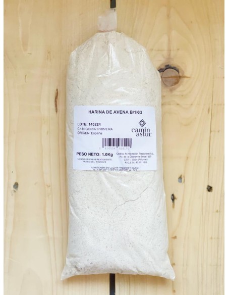 HARINA DE AVENA 1KG - CAMIN ASTUR
