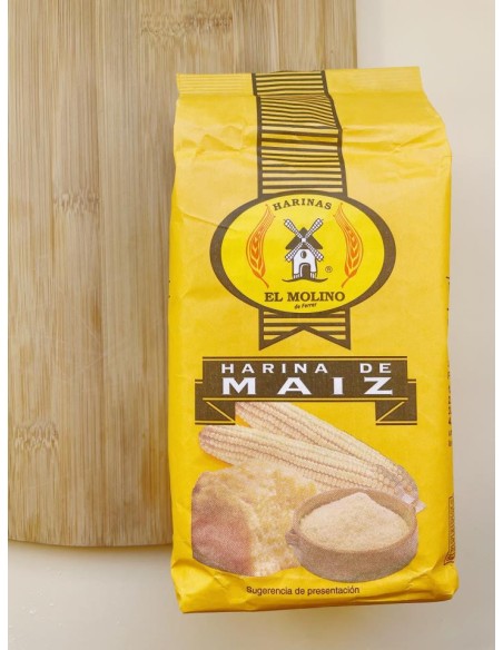 HARINA DE MAIZ 1KG - HARINAS EL MOLINO