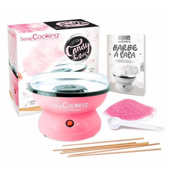 MÁQUINA ALGODÓN DE AZÚCAR - SCRAPCOOKING