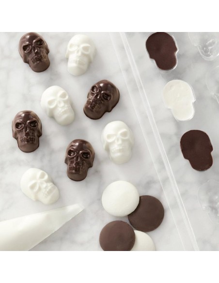 MOLDE PARA CARAMELOS DE CALAVERAS - WILTON