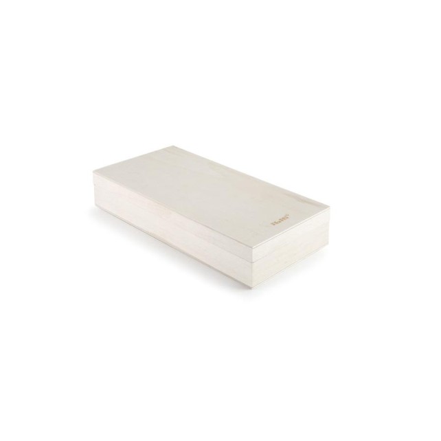 SET 2 CAJAS PARA TURRON CASERO MADERA - IBILI