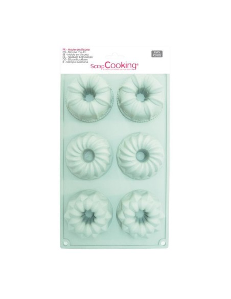 MOLDE SILICONA DONUTS - SCRAPCOOKING