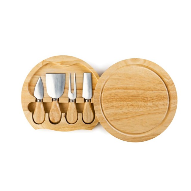 TABLA Y CUCHILLOS PARA QUESO - IBILI