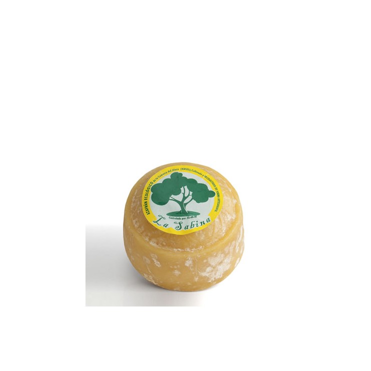 QUESO DE CABRA CON AZAFRÁN ECOLÓGICO - LA CARRASCA