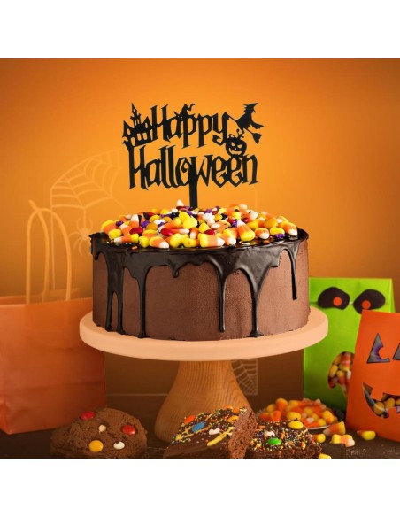 CAKE TOPPER LETRAS HALLOWEEN 11 5X14CM - DEKORA 