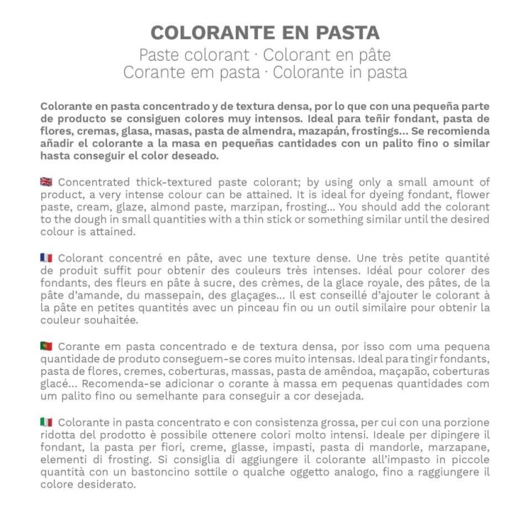 COLORANTE EN PASTA AZUL 30G - DEKORA 2