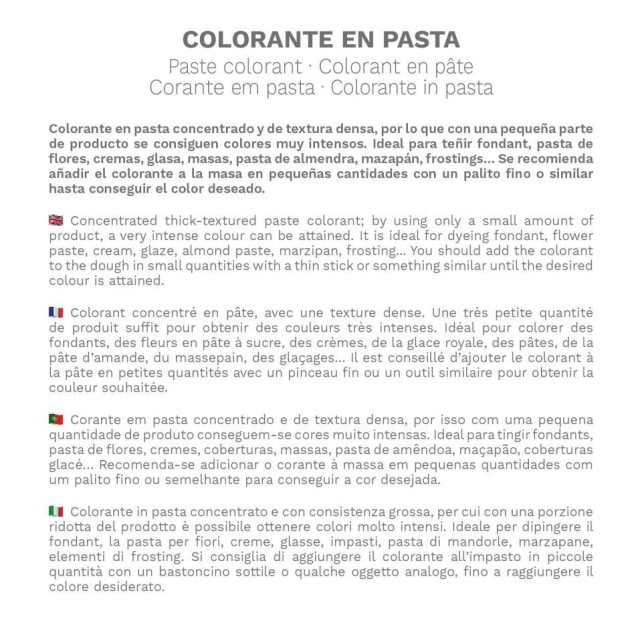 COLORANTE EN PASTA MARRÓN 30G - DEKORA