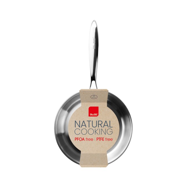 SARTÉN TRIPLY INOX NATURAL 24CM - IBILI