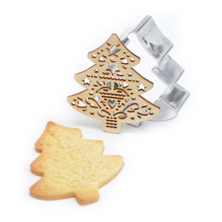 CORTADOR CON SELLO ARBOL NAVIDAD - SCRAPCOOKING 2