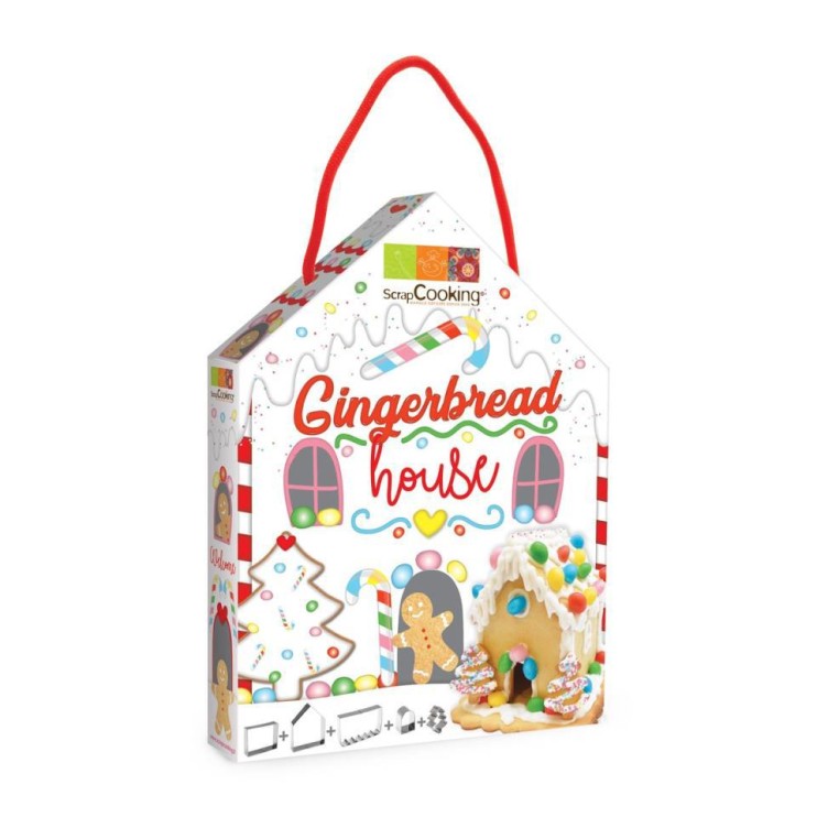 CORTADOR CASA DE JENGIBRE SET/5 - SCRAPCOOKING