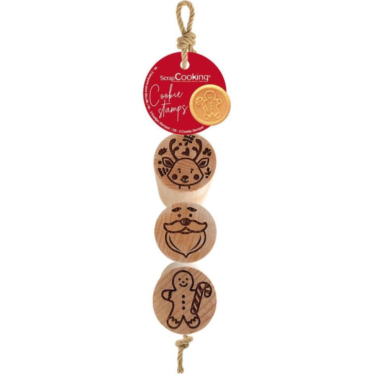 SET SELLOS PARA GALLETAS NAVIDAD - SCRAPCOOKING