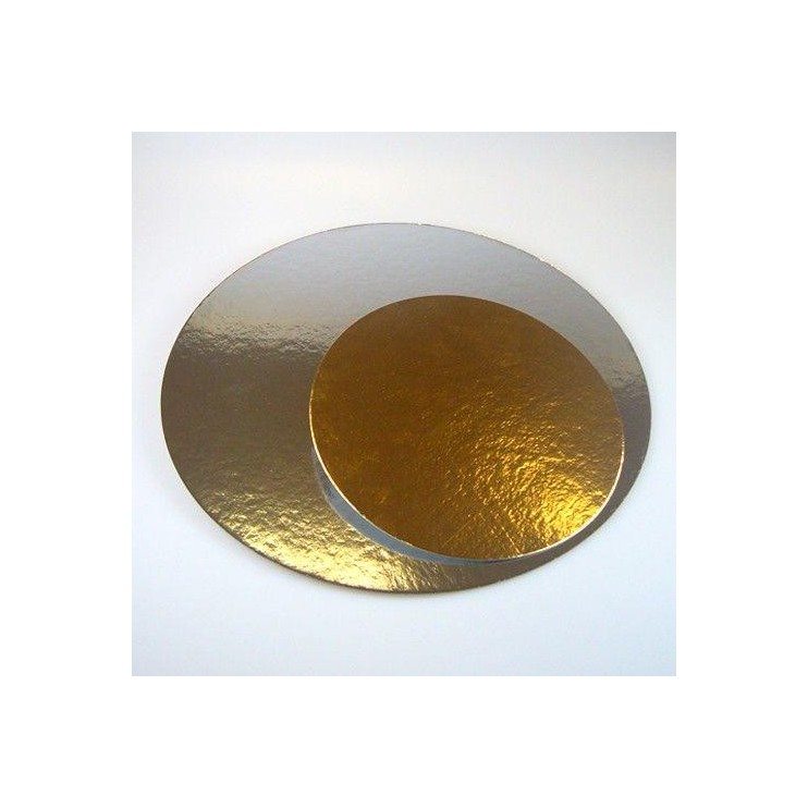 BASES DE CARTÓN PLATA/ORO 30cm - FUNCAKES