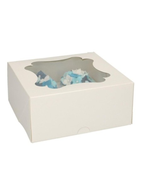 CAJA PARA 4 CUPCAKES 3UD - FUNCAKES