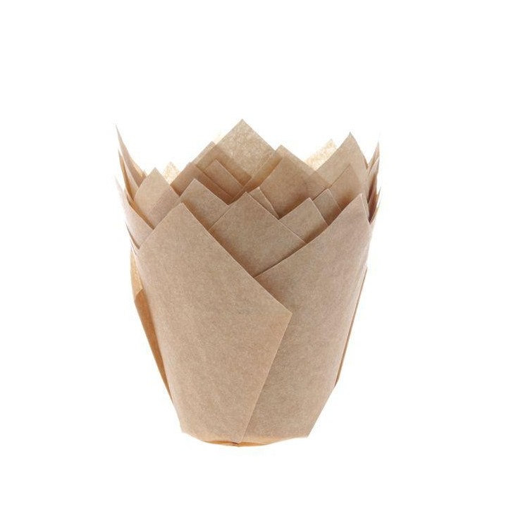 CÁPSULAS MUFFIN KRAFT 36UD - HOUSE OF MARIE