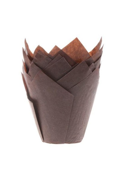 CÁPSULAS MUFFIN MARRON 36UD - HOUSE OF MARIE