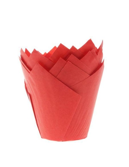 CÁPSULAS MUFFIN ROJO 36UD - HOUSE OF MARIE