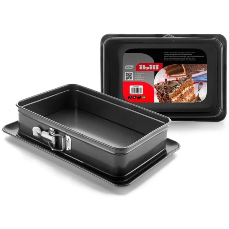 MOLDE DESMONTABLE RECTANGULAR 28X18 - IBILI