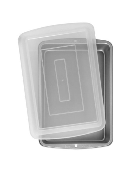 MOLDE RECTANGULAR C/TAPA 32,5X22,5X5CM - WILTON