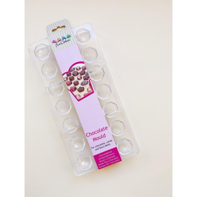 MOLDE BOMBÓN DIAMOND POLIESTIRENO - FUNCAKES