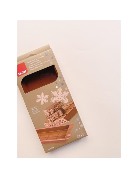 MOLDE TURRON CHOCOLATE SILICONA - IBILI