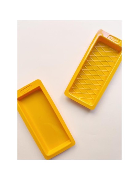 SET 2 MOLDES TURRON LISO+ROMBOS - IBILI