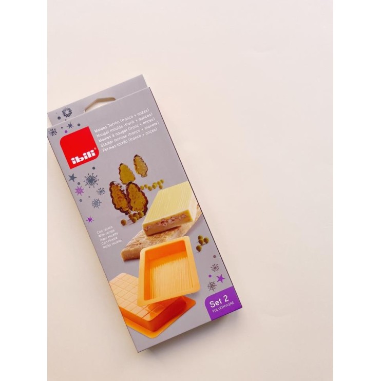 SET 2 MOLDES TURRON TRONCO+ONZAS - IBILI 2