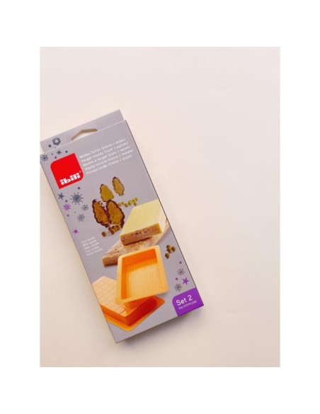 SET 2 MOLDES TURRON TRONCO+ONZAS - IBILI
