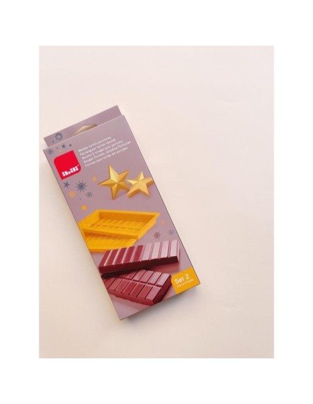 SET 2 MOLDES TURRON PORCIONES - IBILI