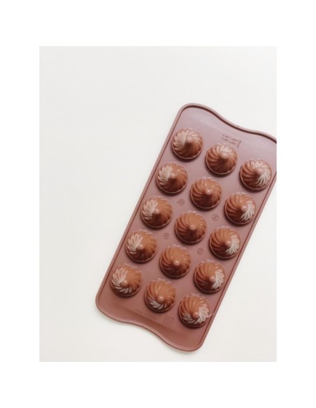 MOLDES BOMBÓN CHOCO FLAME - SILIKOMART