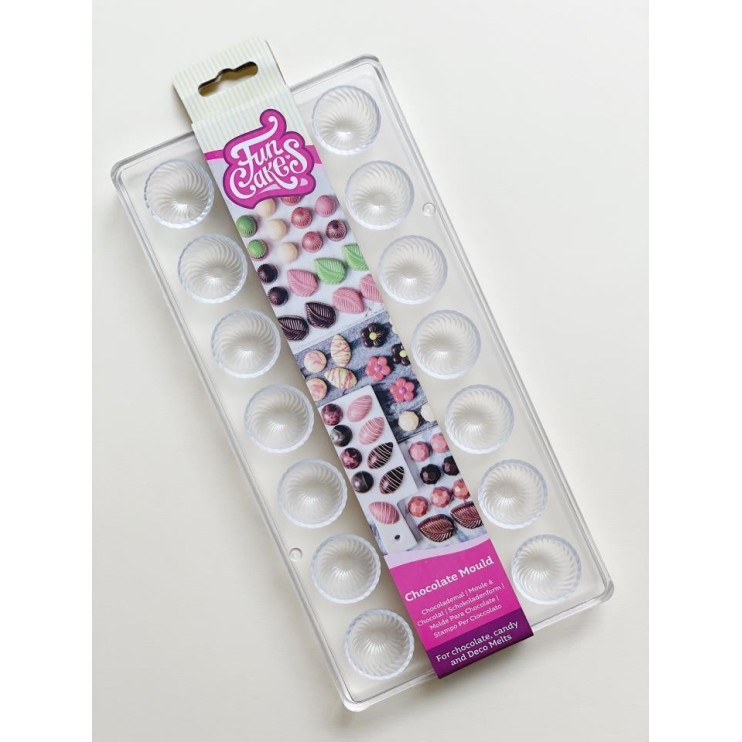 MOLDE BOMBÓN TWIST GIRL POLIESTIRENO - FUNCAKES