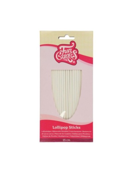 PALITOS PIRULETAS O CHUPA CHUPS 50UDS - FUNCAKES